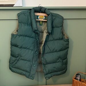 Cabela's Green Puffer Vest